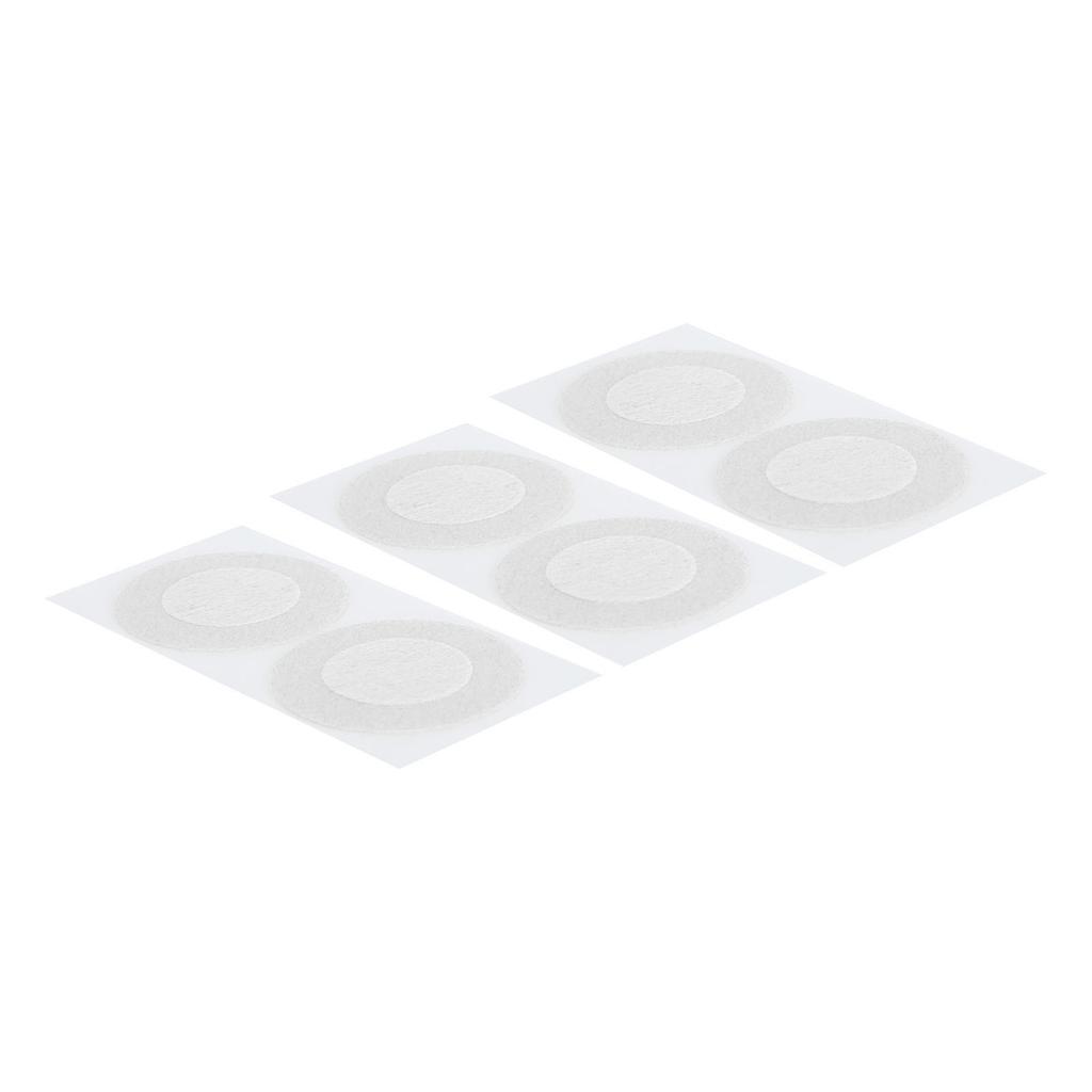 20 Pair Men Nipple Cover Non Woven Cloth Chafing Prevention Nipple Protector for Running Surfing Cycling 4.5cm