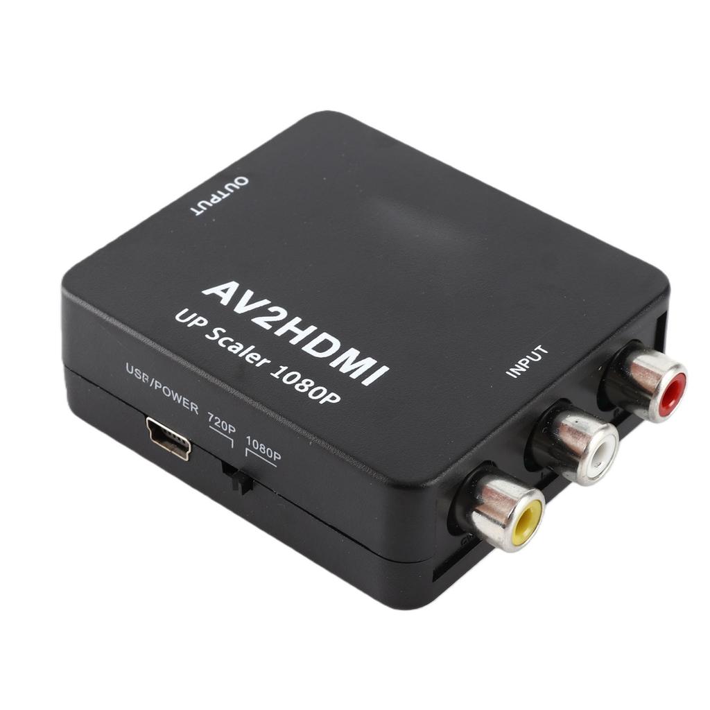 HD 1080P AV to High Definition Media Interface Video Adapter RCA to High Definition Media Interface Converter for
