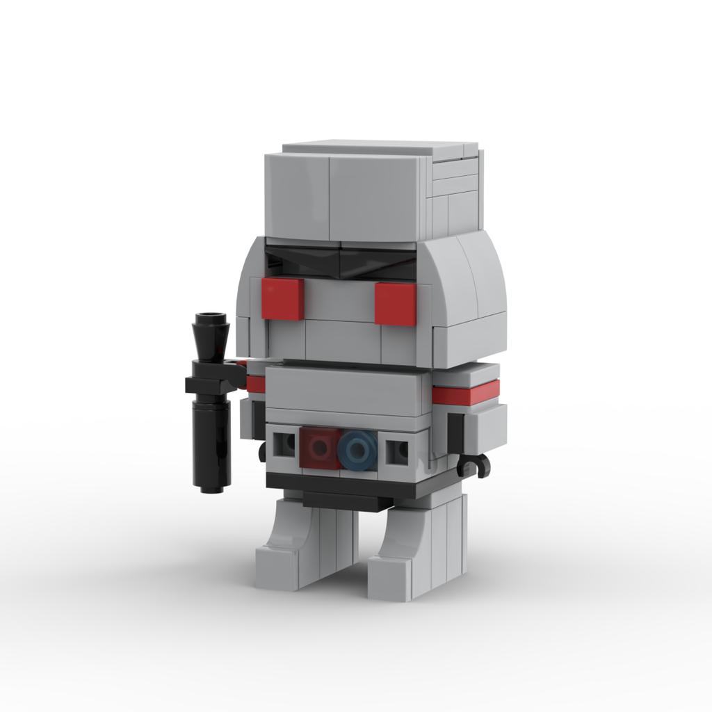 *Transform Auto Robot Brickheadz * Star Scream Jazz Prime DIY Enlighten MOC Block Brick set,Compatible With