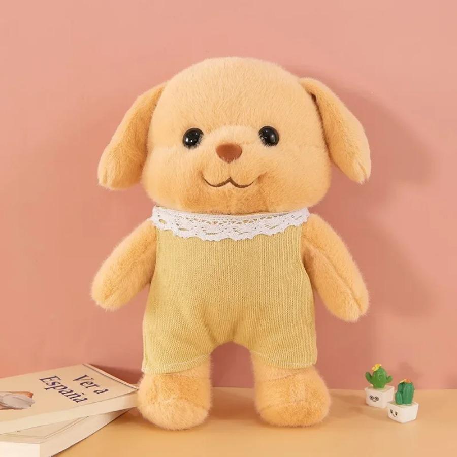 Plyšová hračka Pudel Zvieratko z lesa Roztomilé anime plyšové hračky Kawaii psie bábiky Vianočný darček Mäkké šteniatko Domáce zvieratko Dekorácia na pohovku