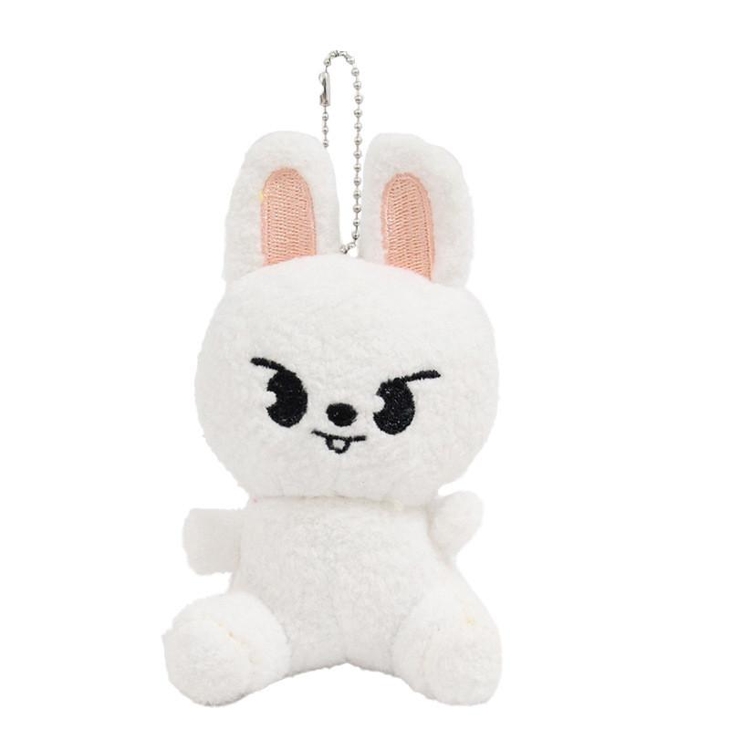 Stray Kids Cartoon Animal Plush Doll Pendant With Soft Water Crystal Fabric For Gift