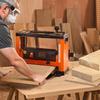 Thickness Planer, 330 mm Width Worktable, Woodworking Power Benchtop Planer, Spiral-Style Cutterhead with 24 Inserts, 2000W 23500 RPM Powerful Motor,
