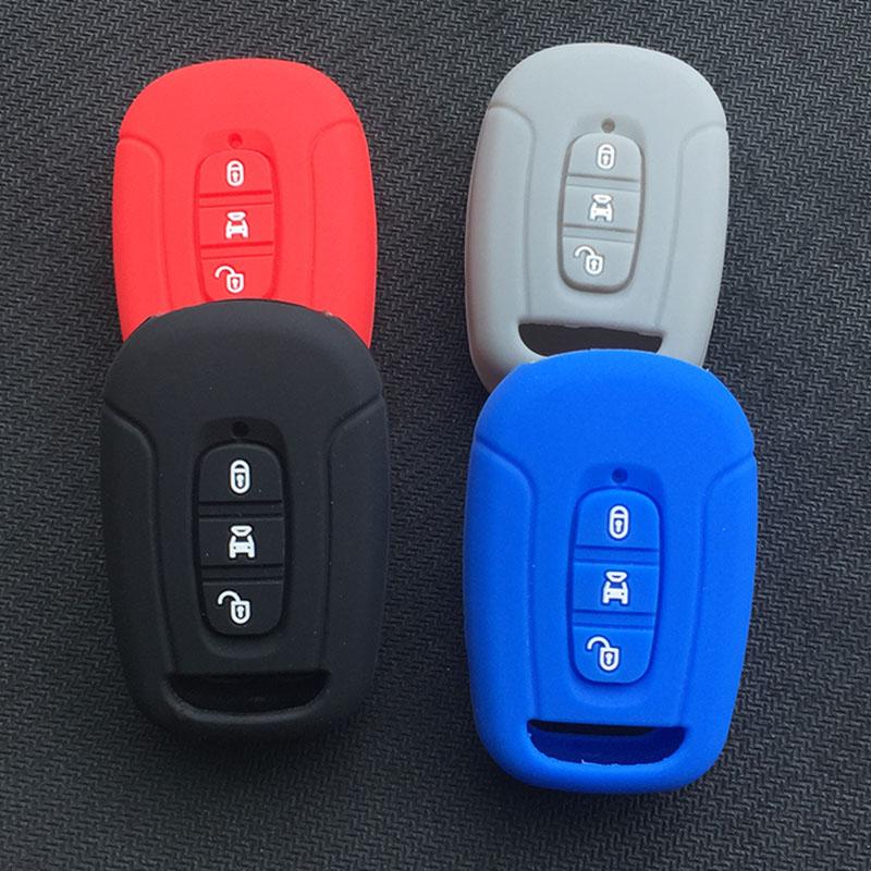 silicone car key cover case for Chevrolet Captiva 3 button key