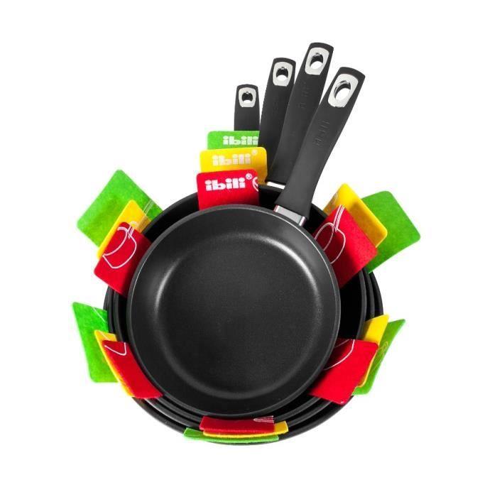 IBILI - Ensemble De 3 Protecteurs Pour Poêle, Feutre