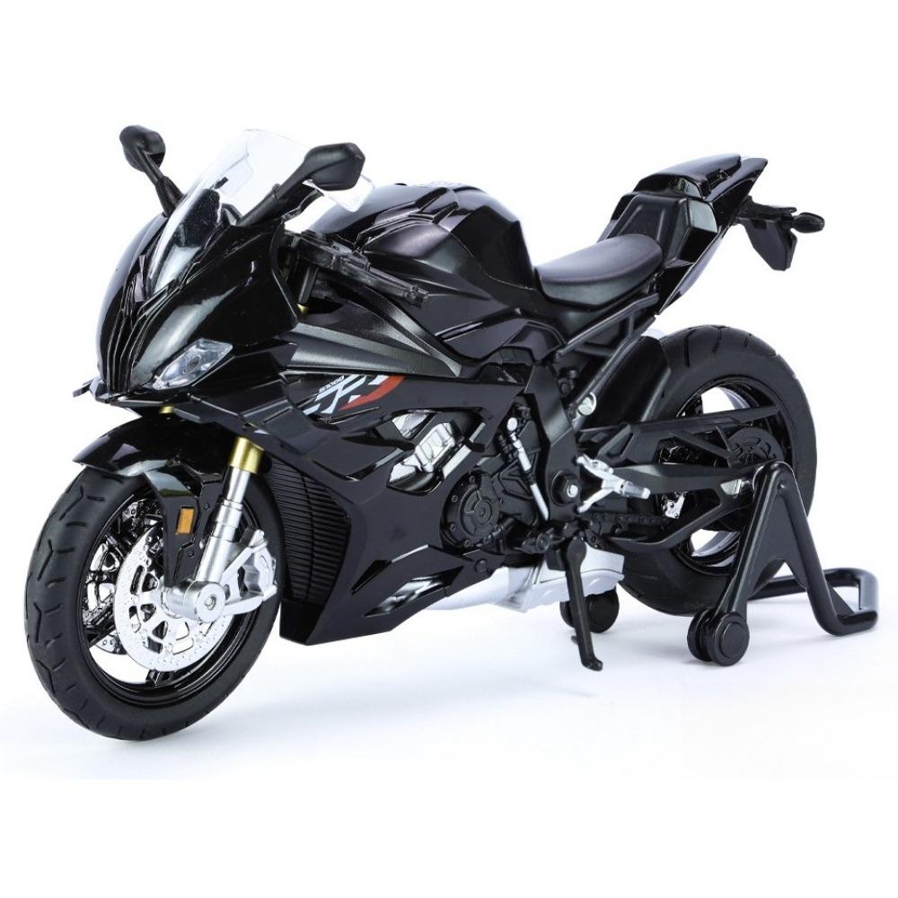 

1/12 BMW RRS1000 Alloy Diecast Motorcycle Model Collect Hobbies Simulation Racing Model Super Sport Miniature Collection Gifts чёрный
