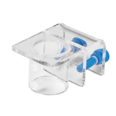 Aquarium Fish Tank Acrylic Water Pipe Hose Fixied Clip Fixing Bracket Supportsingle Hole