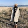 Womens Long Puffer Coat Winter Thickened Down Cotton Jacket Loose Fit Warm Hooded Outerwear