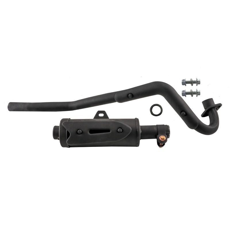 28mm Exhaust Pipe Muffler Pit Bike ATV Quad Exhaust Pipe 110cc 125cc 140cc For Apollo SSR Taotao