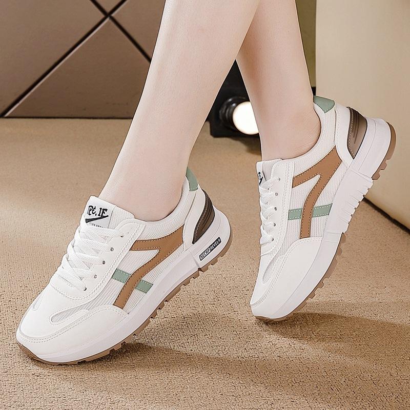 Mesh sneakers spring and autumn new casual student shoes lightweight running shoes