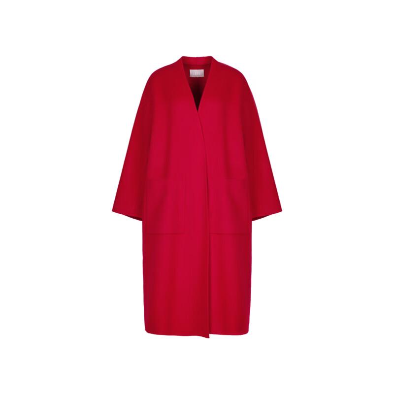 LESS 2024 Spring New Wool Overcoat