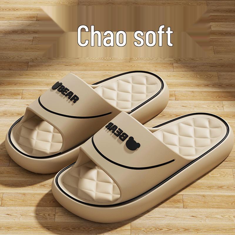 

Мужские сандалии на толстой подошве для улицы и дома - ЭВА, Нескользящие, Устойчивые к запаху, Для ванной, Летняя обувь. Подходит для женщин. 42-43 (Fits 41-42)