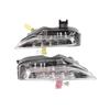 Infiniti Q50 Daytime Running Lights & Turn Signals (2014-2016) - White Shell, Dual Color Flowing Light