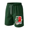 Men's Soccer Print Athletic Shorts for Casual Wear