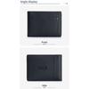 Slim PU Leather Wallet with RFID Blocking for Men Women Small Credit Card Holder Driver License Protective for Case