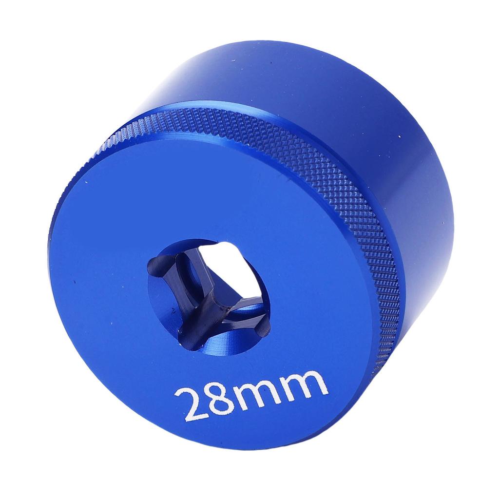 Bike Front Fork Top Socket Tool 28mm Aluminium Alloy Suspension Fork Hex Socket for ing