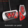 Y4UA Non-slip Car Foot Treadle Footrest Pedal Cover Automatic Gear Brake Rest Pedal