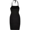 Urban Classics Womens/Ladies Rib Knit Halter Neck Dress