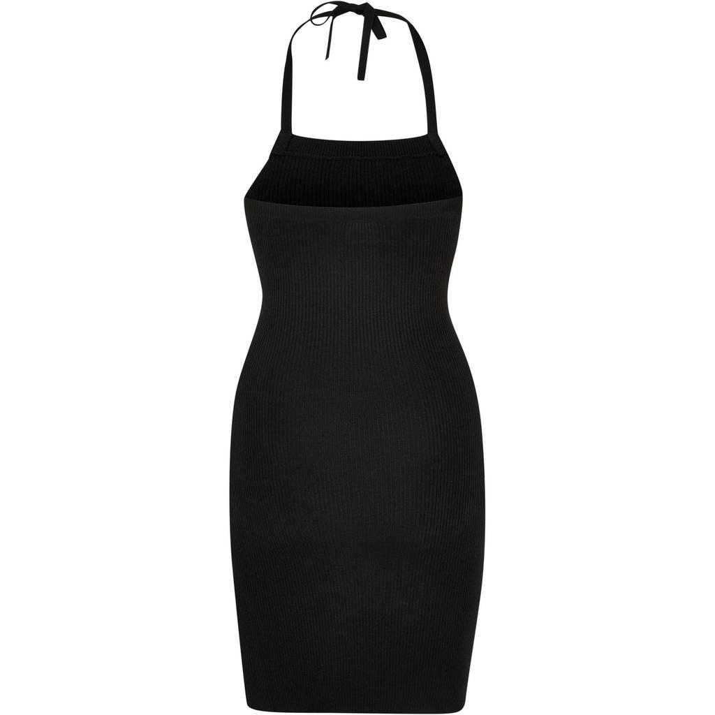 Urban Classics Womens/Ladies Rib Knit Halter Neck Dress