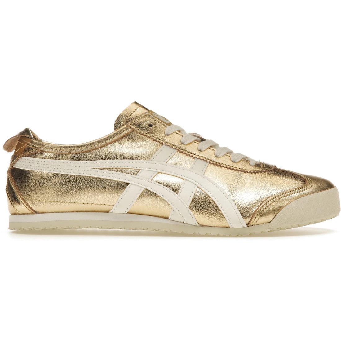 

Кроссовки Onitsuka Tiger Mexico 66 Золотой Белый(THL7C2-9401) 36