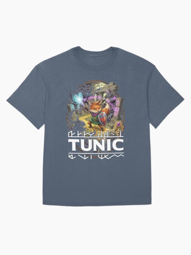 Tunic Fox Overworld Swamp Dark Tomb Exploration Oversized T-Shirt