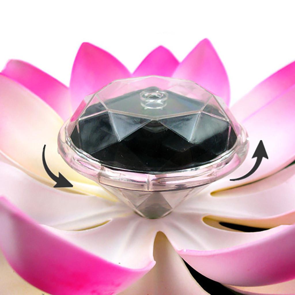 Outdoor Solar Floating Lotus Light Pool Garden Water Flower LED Lamp Light Tools Outdoor Solar Floating Lotus Light Pool Garden Water Flower LED Lamp Light Tools