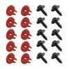 Strong Automotive Fastener Kit With Plastic Grommets Aftermarket Engine Undertray Hardware Easy To Use for Vehicle