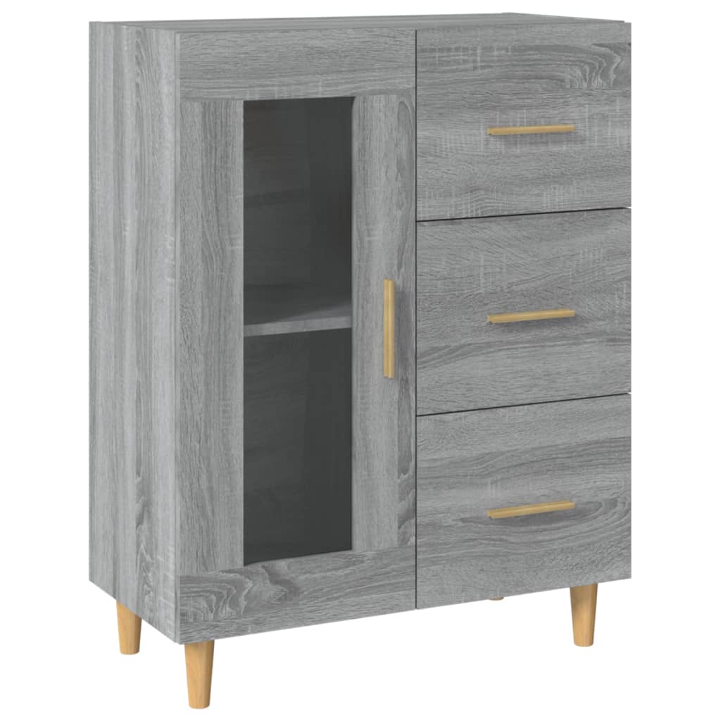 Sideboard Gray Sonoma 69.5 x 34 x 90 cm Particleboard