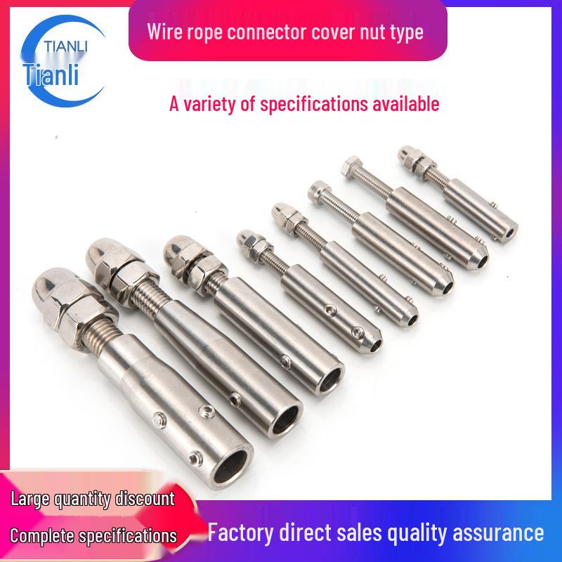 304 Stahlseil-Schlossklemme für Geländer