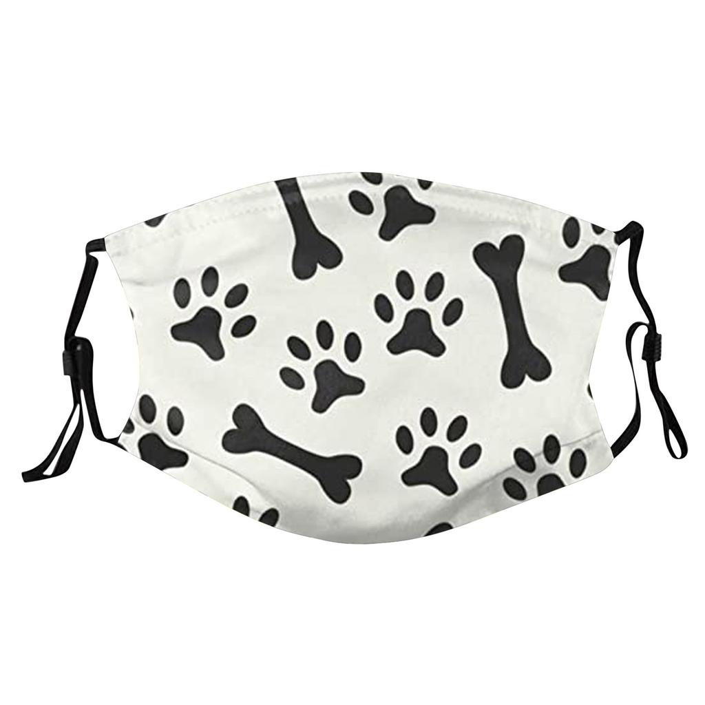 Dog PrintAdult Mask Washable Reusable Pollution Cover Face
