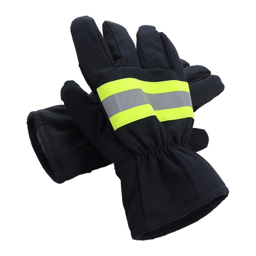 Gants de pompier résistants à la chaleur Gants ignifuges Anti-feu Gants résistants à la chaleur pour soudure Soudeur