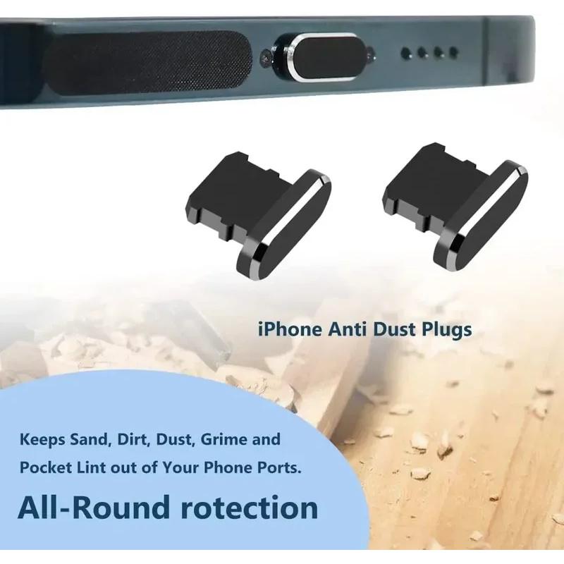 Cleaning Kit with Dust Plug for iPhone,Speaker & Charging Port Cleaning Set for iPhone 16 15 14,Samsung Xiaomi Phone Clean Tool.