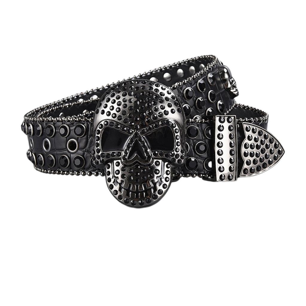 Blingbling Waist Belt for Girl Casual Street Hiphop Belt Rhinestones WaistStrap for Jeans Pants Female Decorative Belt