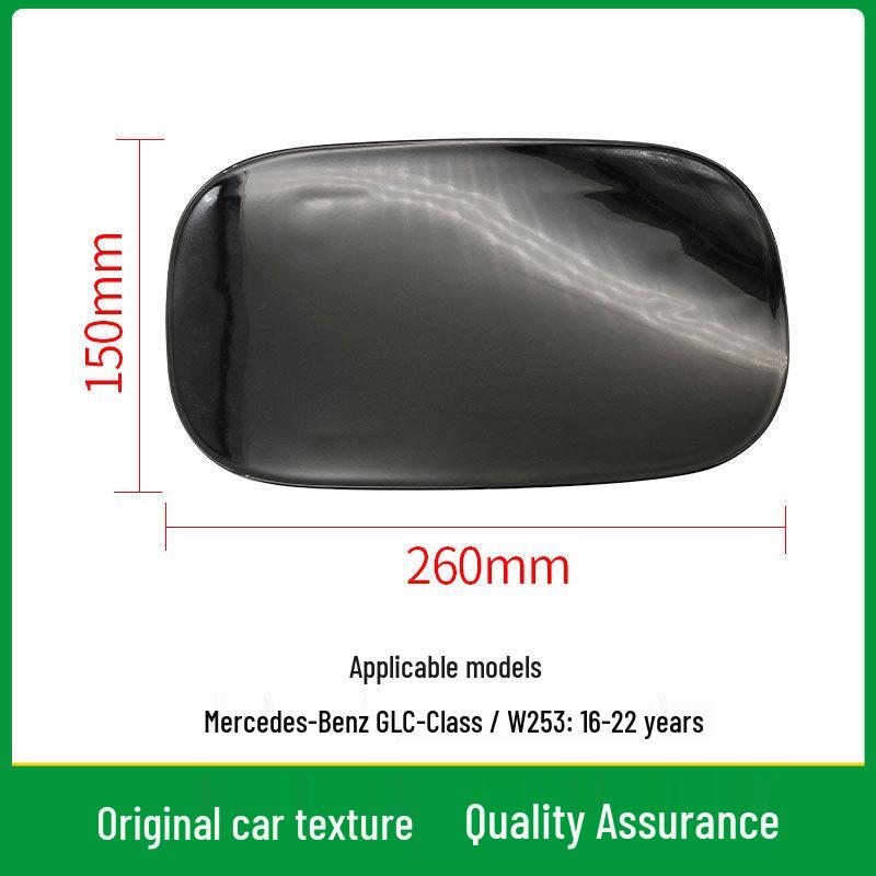 Compatible with 2016-2022 Mercedes-Benz GLC-Class W253: Fuel Tank Outer Cover, Cap, and Filler Port Cover (Part No. 2537570400).