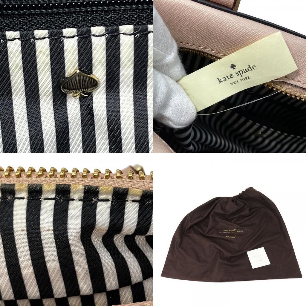 Used Kate Spade Handbag PXRU7445 leather pink pink 2way