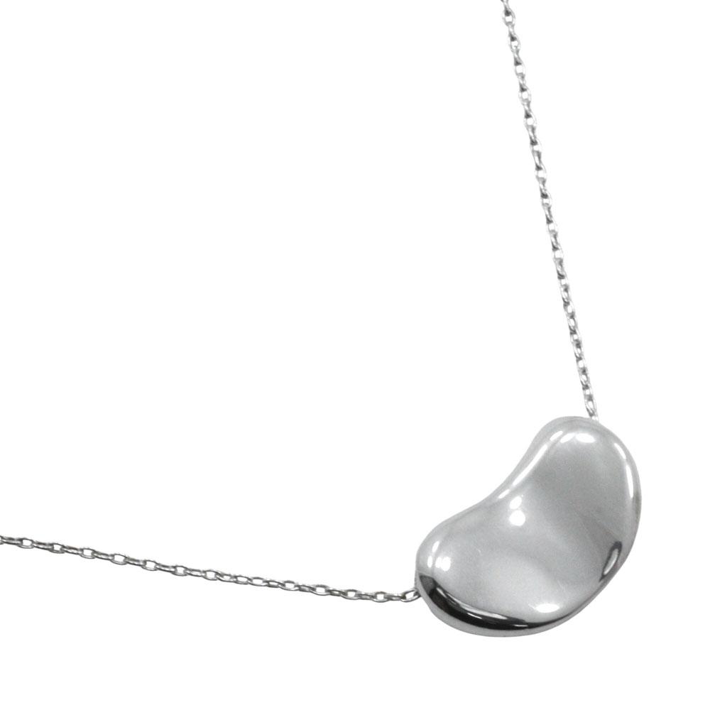 

TIFFANY&Co. Bean Necklace Elsa Peretti Silver925 6.6g Women Used