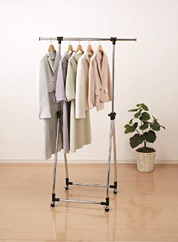 Pearl Metal Folding Hanger DX Black Compact N-7611