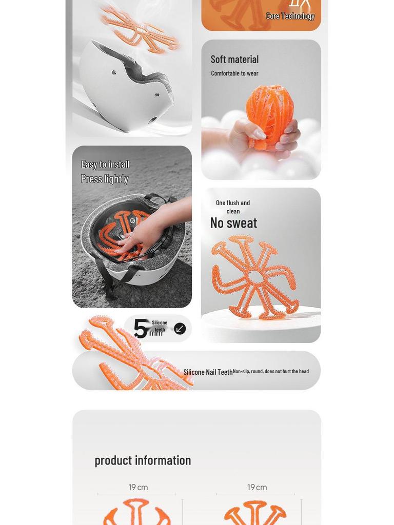 Breathable Silicone Helmet Liner Pad: Keeps Hairstyles Intact, Odor-Free, Ventilated Fit for Any Helmet