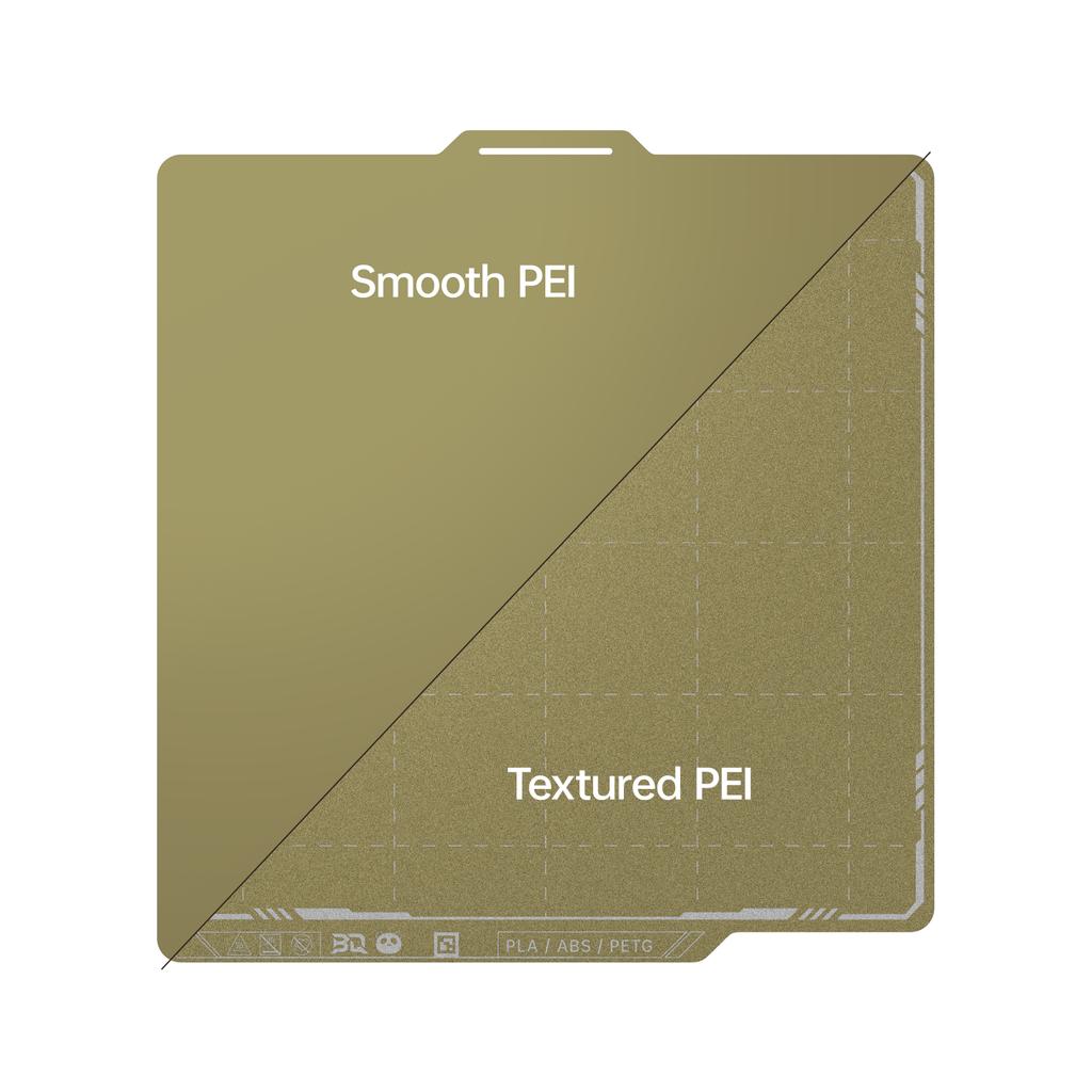 BIGTREETECH Panda Build Plate For Bambu Lab P1S P1P P2S Spring Steel Bambulab A1,P1,X1,X2D Textured Pei Sheet For Bambulabs Heat