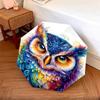 1 PC Automatic Folding Umbrella - Colorful Owl Pattern, Portable & Foldable Design with 8 Ribs, Christmas Birthday Gifts