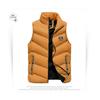 Gilet imbottito spesso senza maniche da uomo, giacca invernale casual