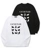 Wissi Cat Butler Long Sleeve T-Shirt (Wls011) Black