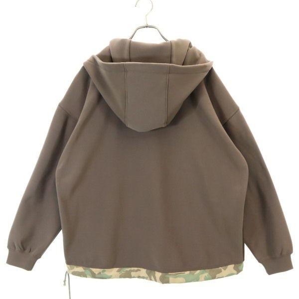 Brand new quolt Camouflage Anorak Parker L tea Men's Used