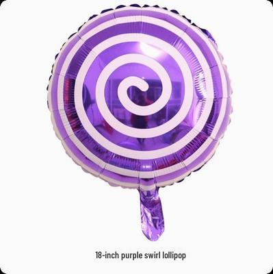 18-Zoll runder Lutscher-Folienballon für Kinderpartys und Festivals