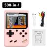 500 Games in One Portable Mini Electronic Video Game Player Kids Electronic  Toy Console Adjustab Console Handheld Console Gift