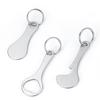 Key Ring for Shopping Trolley Trolley Unlock Release Key Cart Keychain Car Key Ring Quarter Keychain Anti-Lost Stainless Steel