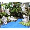 5 Stück/Set Neuer Engel Stecker Garten kleines Mädchen Harz Blume Einsatz Dekoration Mikrolandschaft Garten Statue Ornament