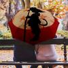 1 PC Automatic Folding Umbrella - Cute Cartoon Son Goku Pattern Portable Foldable Design With 8 Ribs Christmas Birthday Gifts