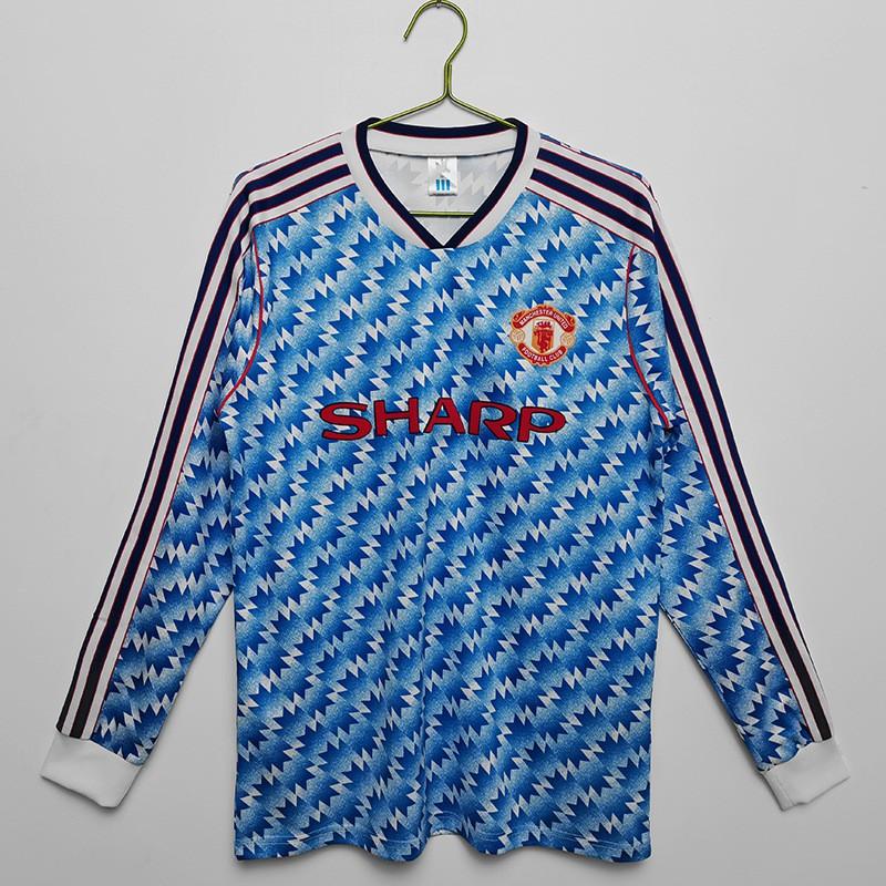 Vintage Long Sleeve Football Jersey AC Inter Milan Lazio Retro Soccer Shirt Fans