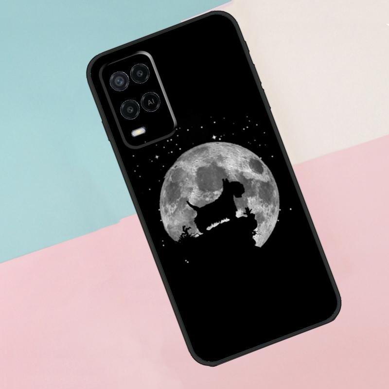 Westie Scottie Scottish Terrier For Oppo A40 A60 A80 A18 A38 A58 A78 A98 A79 A16 A76 A96 A15 A74 A94 A54 A77 A17 Phone Case
