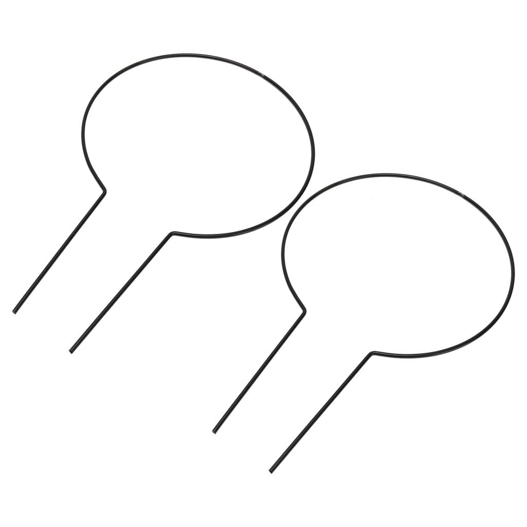 2pcs Vine Plant Support Wire Iron Garden Trellis Potted Climbing Plants Holder Rack